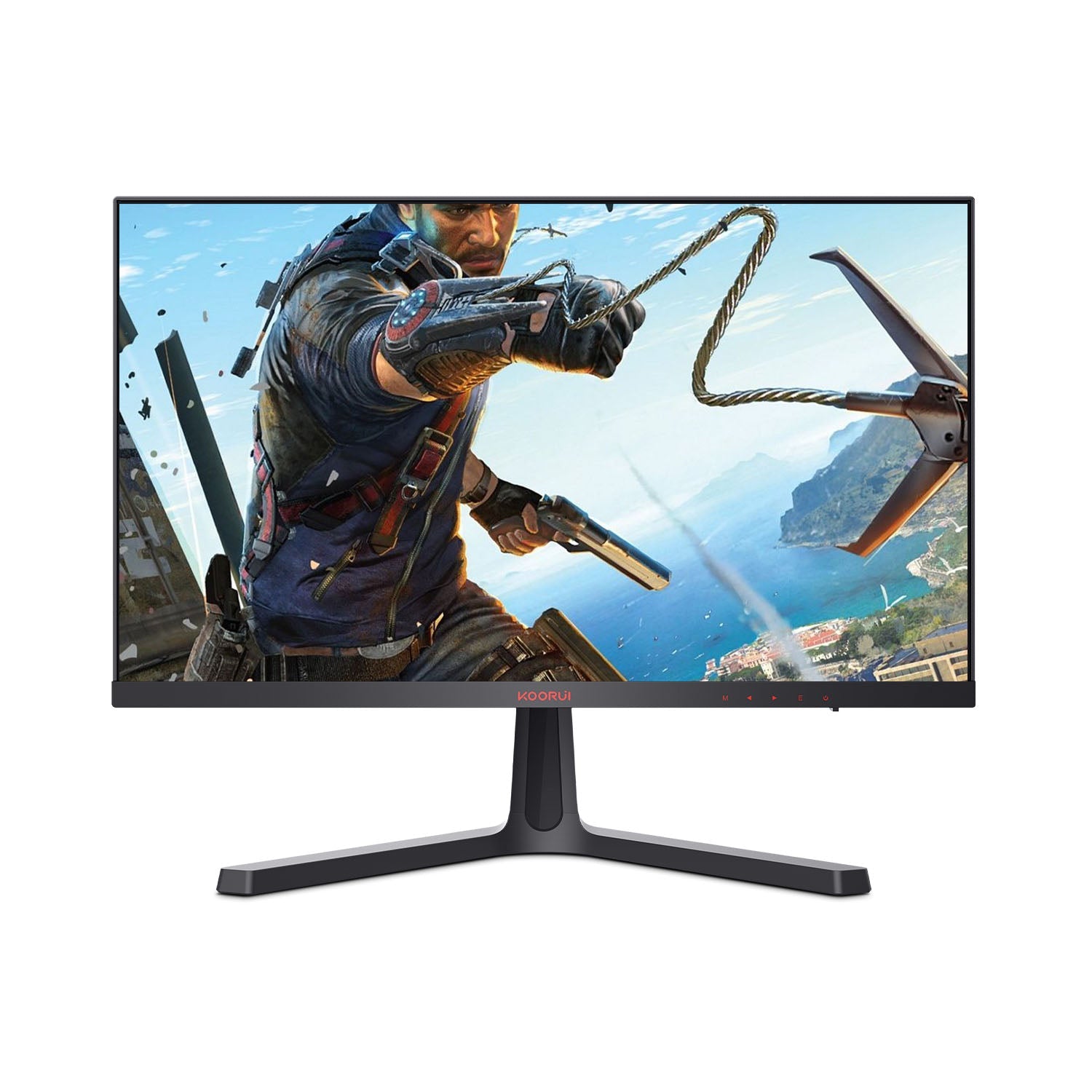 Moniteur de jeu KOORUI 24E4 24 pouces VA FHD 165 Hz