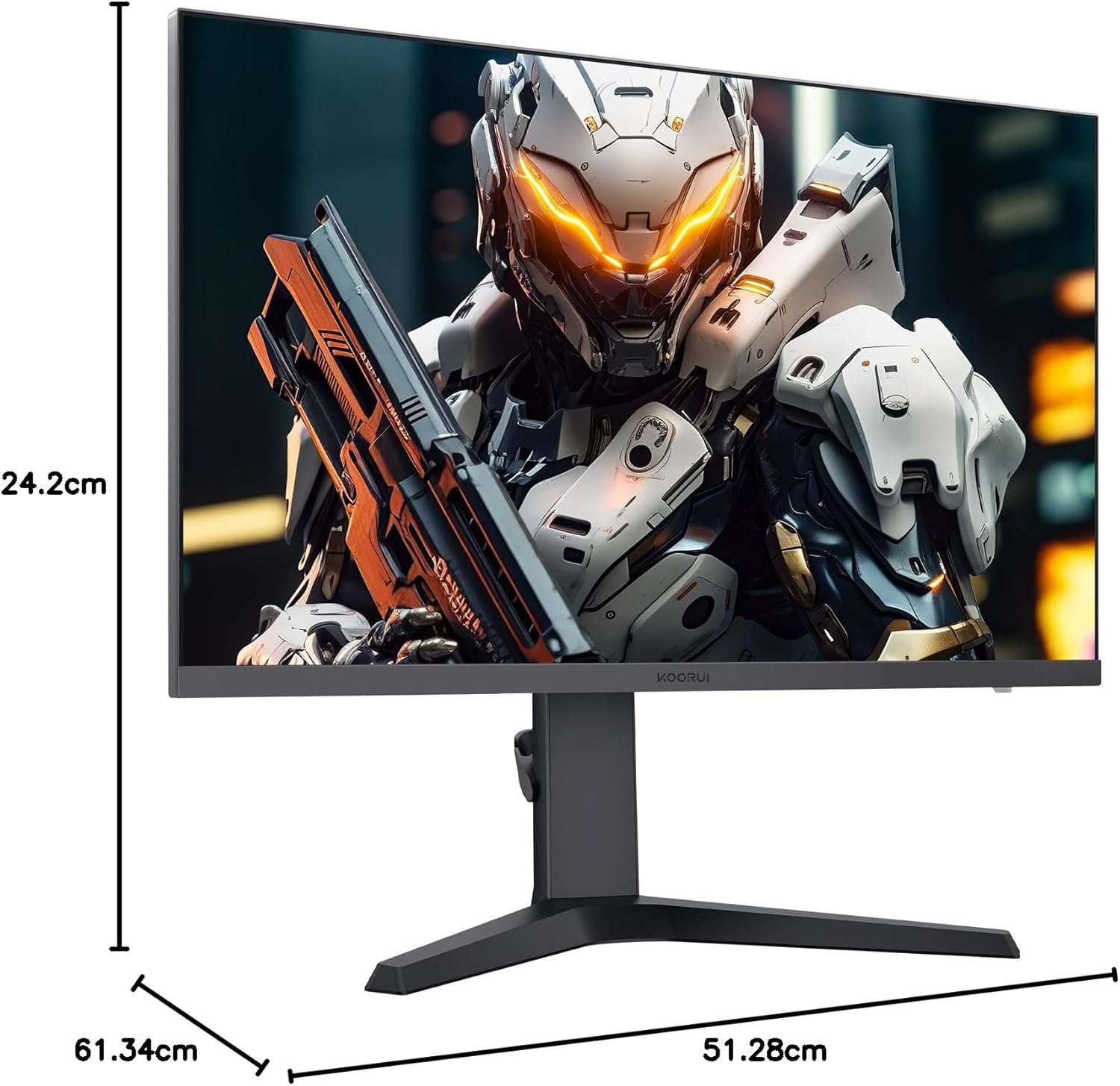 Moniteur de jeu KOORUI 27E3QK 27 pouces IPS QHD 240 Hz