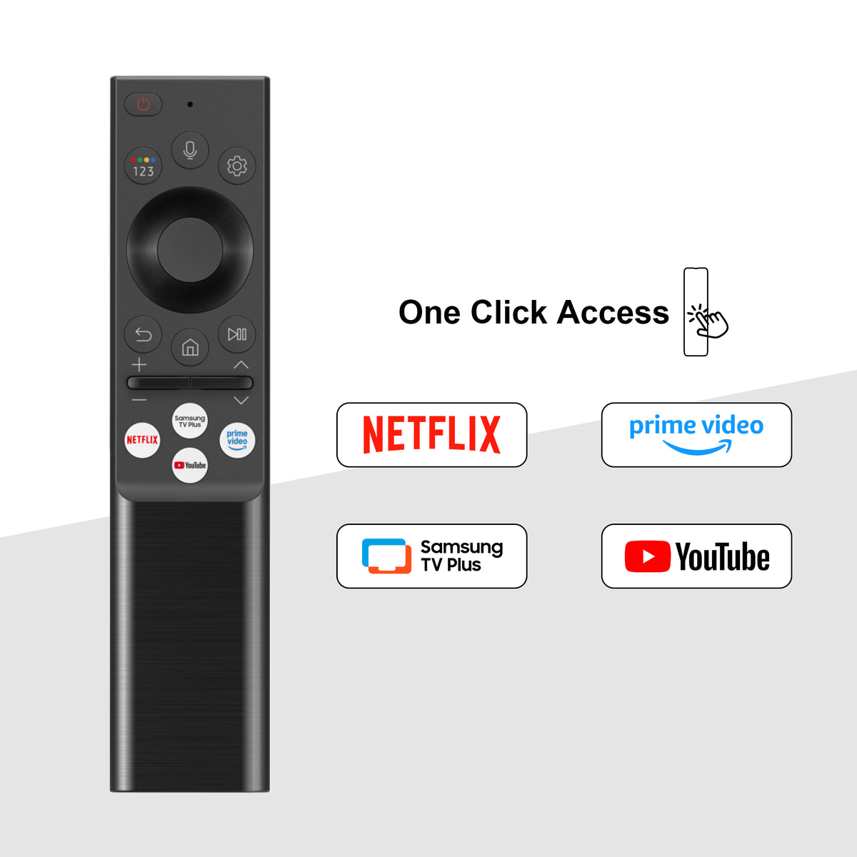 KOORUI K75D5UQ-T8, 75 pouces, 4K QLED, TIZEN TV, Design sans bords, Son dynamique avec Dolby Audio, Finition métallique haut de gamme