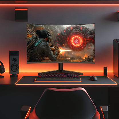 KOORUI G3221SC 31.5-inch QHD 170Hz Curved VA Gaming Monitor
