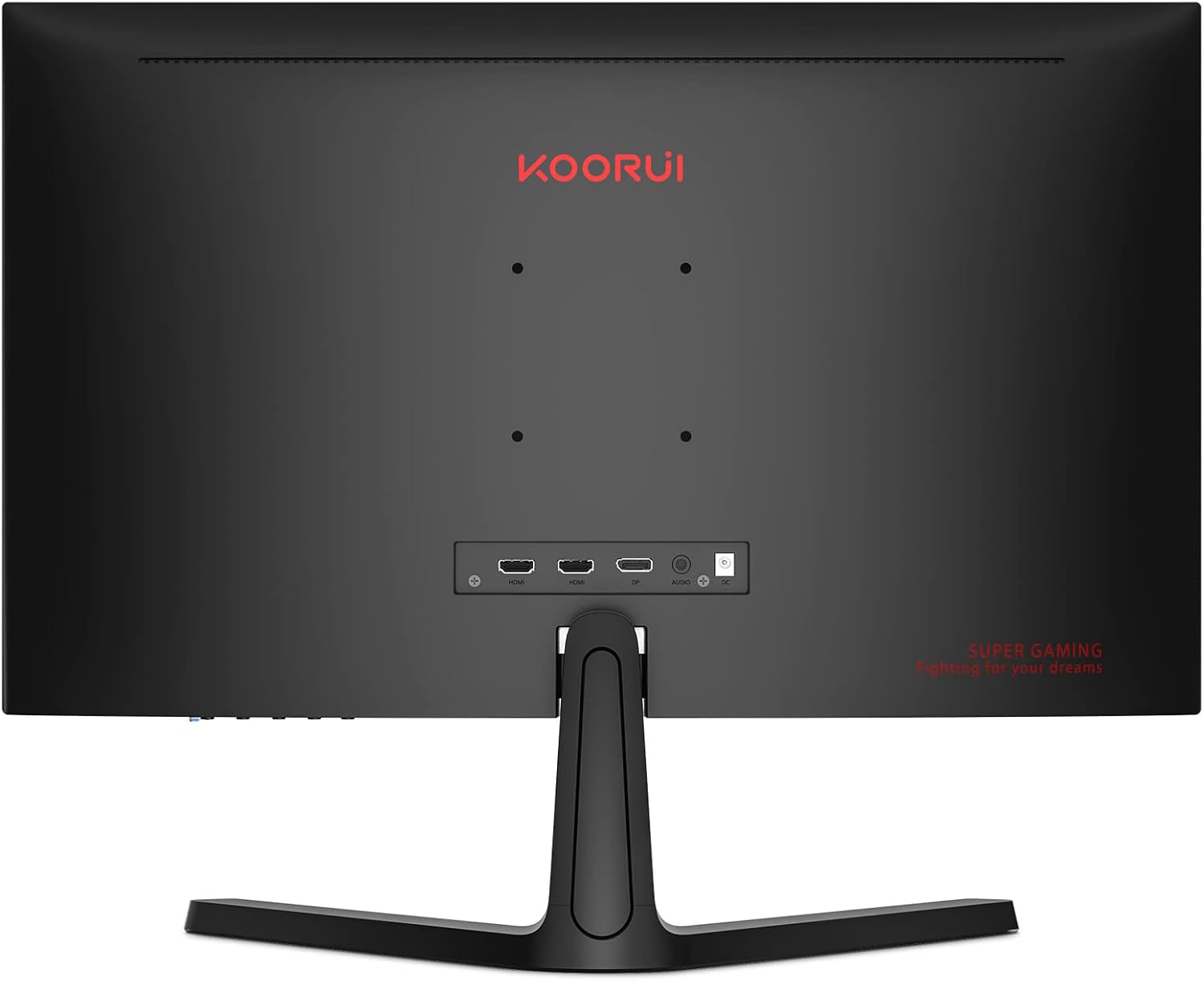 Moniteur de jeu KOORUI 24E4 24 pouces VA FHD 165 Hz 