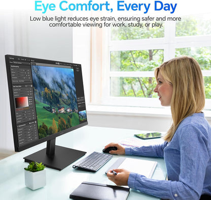 Moniteur professionnel KOORUI E2721H 27 pouces IPS QHD 120 Hz 