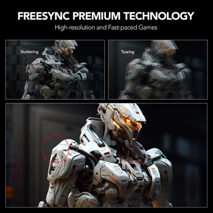 Moniteur de jeu incurvé KOORUI 27E6CA 27 pouces VA FHD 180 Hz 