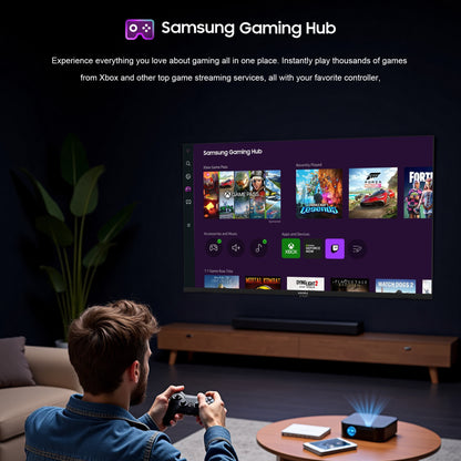 KOORUI K55Q1UQ-T8, 55 pouces, 4K QLED, TV Tizen, Design sans bordure, Son dynamique avec Dolby Audio, Finition métallique haut de gamme