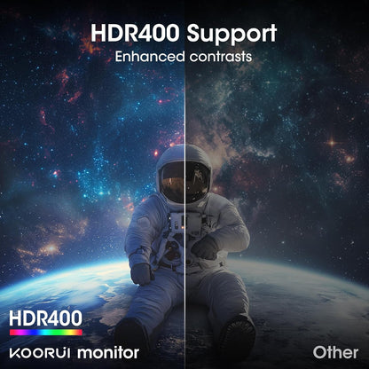 Moniteur de jeu incurvé KOORUI 34E6UC 34 pouces VA WQHD 165 Hz 