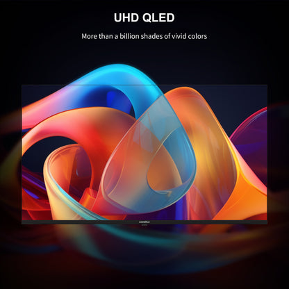 KOORUI K55Q1UQ-T8, 55 pouces, 4K QLED, TV Tizen, Design sans bordure, Son dynamique avec Dolby Audio, Finition métallique haut de gamme