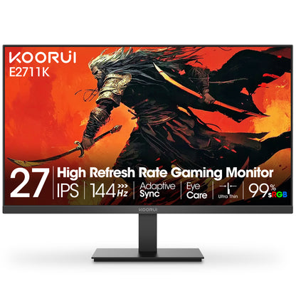 Moniteur professionnel KOORUI E2711K 27 pouces IPS FHD 144 Hz 